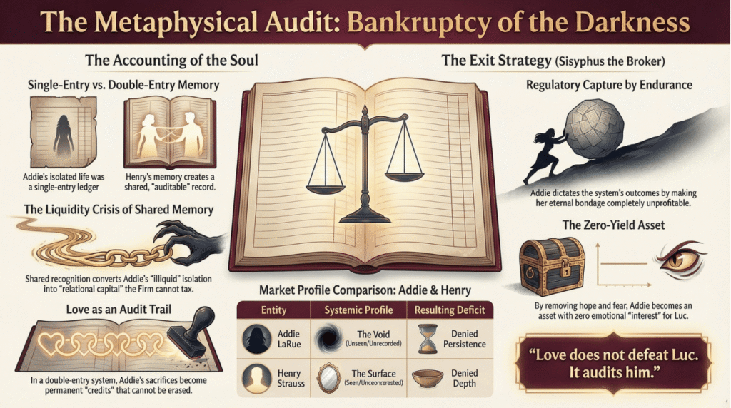 The Metaphysical Audit: Bankruptcy of the Darkness